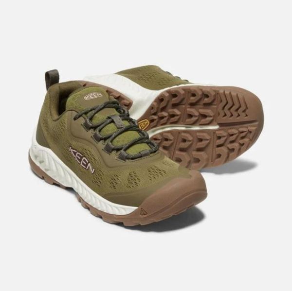 Keen | Women's NXIS Speed-Olive Drab/Pink Icing