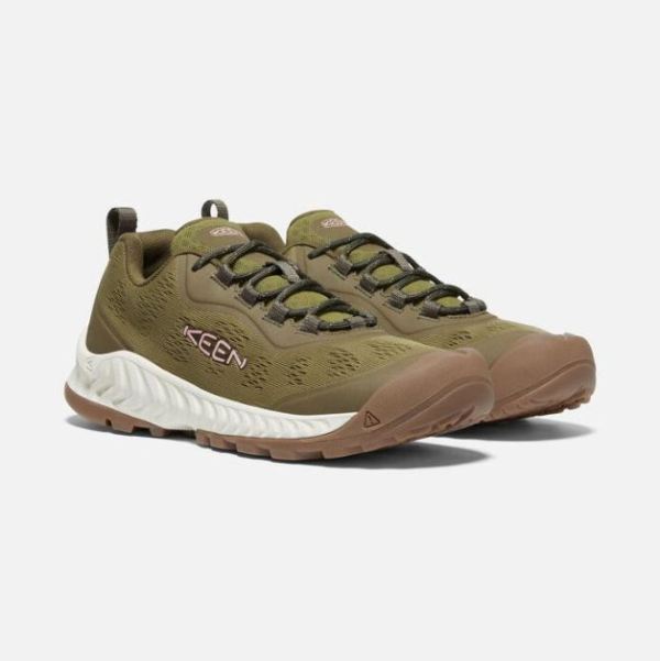 Keen | Women's NXIS Speed-Olive Drab/Pink Icing