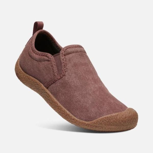 Keen | Women's Howser Canvas Slip-On-Andorra/Brown