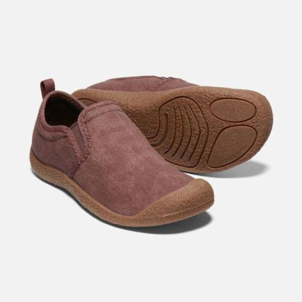 Keen | Women's Howser Canvas Slip-On-Andorra/Brown