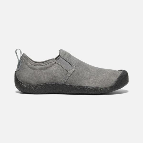 Keen | Women's Howser Canvas Slip-On-Grey/Black