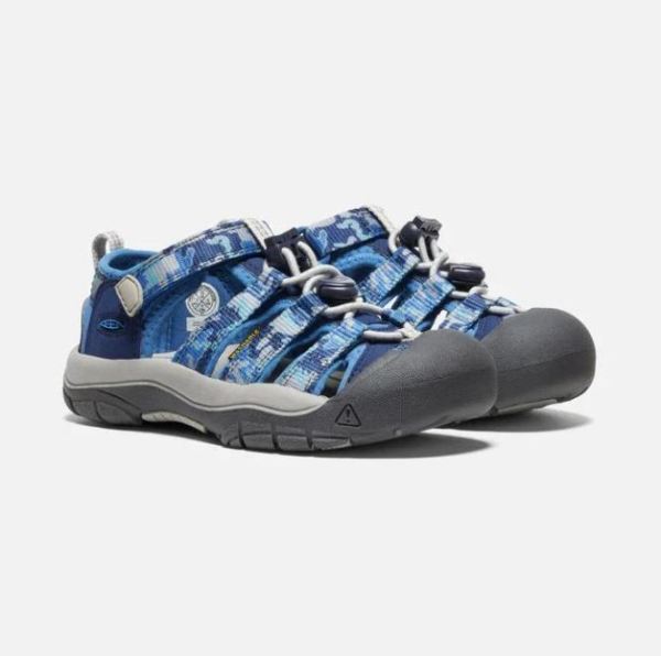 Keen | Little Kids' Newport H2-Camo/Bright Cobalt