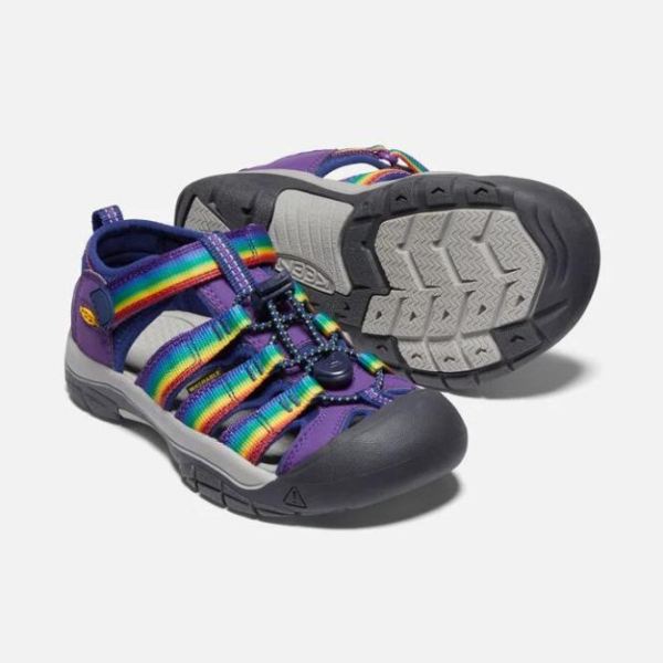 Keen | Big Kids' Newport H2-Multi/Tillandsia Purple