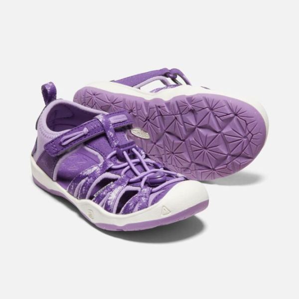 Keen | Little Kids' Moxie Sandal-Multi/English Lavender