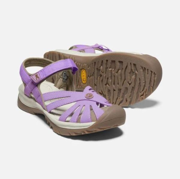 Keen | Women's Rose Sandal-Chalk Violet/Brindle