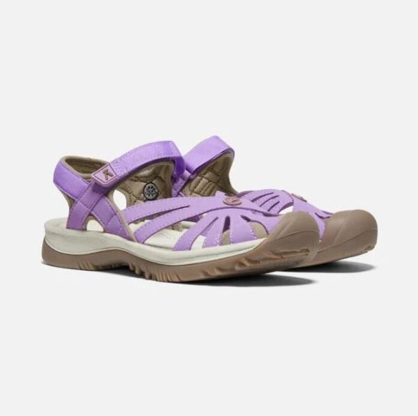 Keen | Women's Rose Sandal-Chalk Violet/Brindle