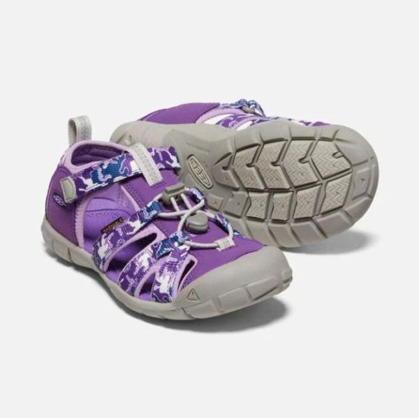 Keen | Big Kids' Seacamp II CNX-Camo/Tillandsia Purple