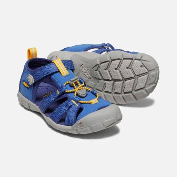 Keen | Big Kids' Seacamp II CNX-Bright Cobalt/Blue Depths