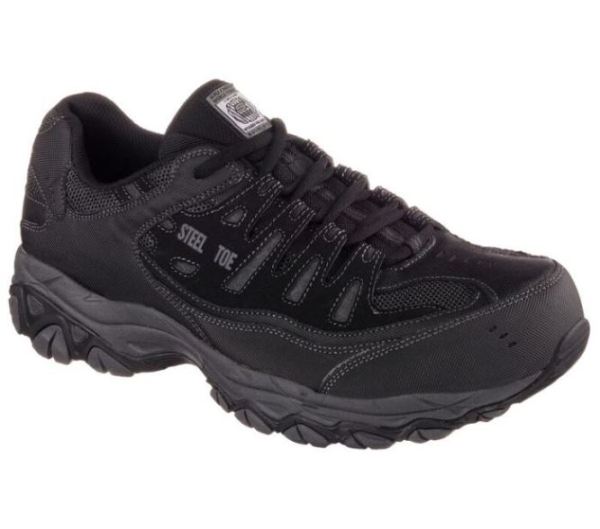 Skechers Men's Work Relaxed Fit: Cankton ST