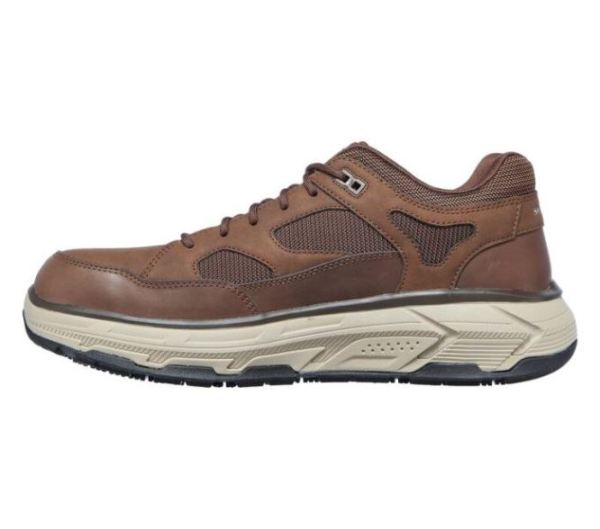 Skechers Men's Work Relaxed Fit: Skechers Max Stout Alloy Toe