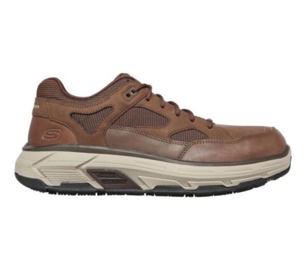 Skechers Men's Work Relaxed Fit: Skechers Max Stout Alloy Toe