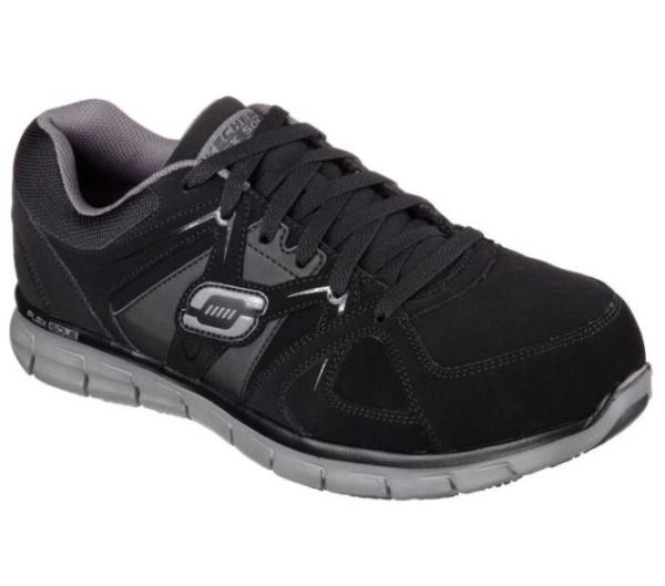 Skechers Men's Work Relaxed Fit: Synergy - Ekron Alloy Toe