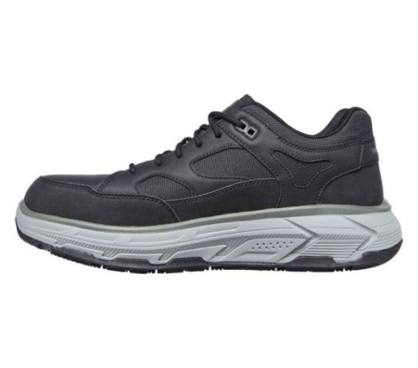 Skechers Men's Work Relaxed Fit: Skechers Max Stout Alloy Toe