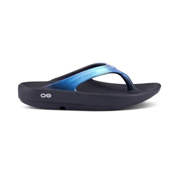 OOFOS WOMEN'S OOLALA LUXE SANDAL - ATLANTIS