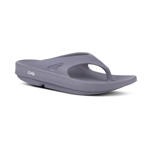 OOFOS MEN'S OORIGINAL SANDAL - SLATE