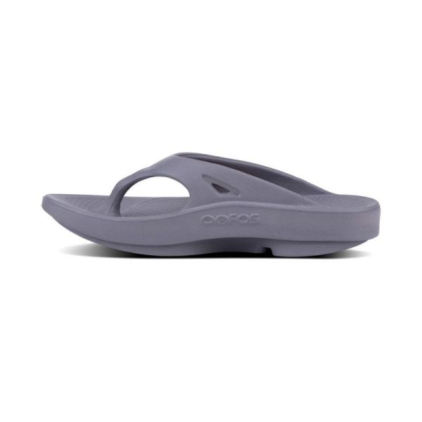 OOFOS WOMEN'S OORIGINAL SANDAL - SLATE