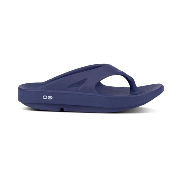 OOFOS WOMEN'S OORIGINAL SANDAL - NAVY