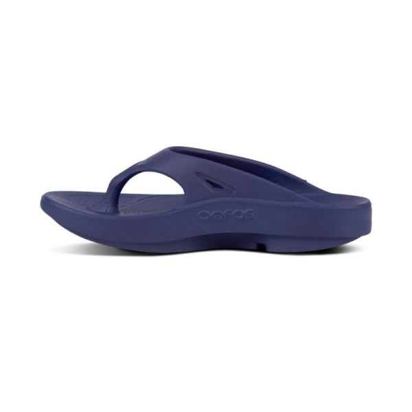 OOFOS MEN'S OORIGINAL SANDAL - NAVY