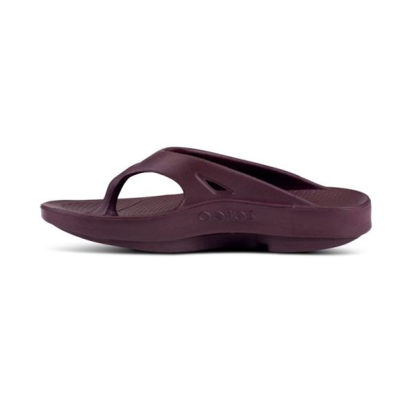 OOFOS MEN'S OORIGINAL SANDAL - CABERNET