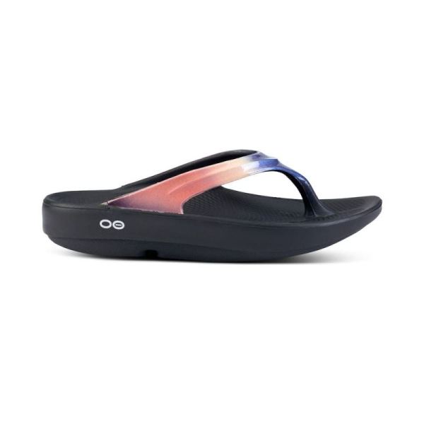 OOFOS WOMEN'S OOLALA LUXE SANDAL - HORIZON