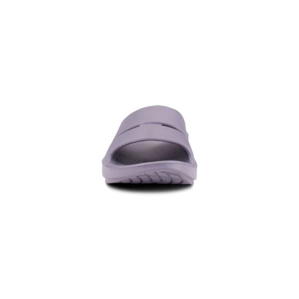 OOFOS WOMEN'S OOAHH SLIDE SANDAL - MAUVE