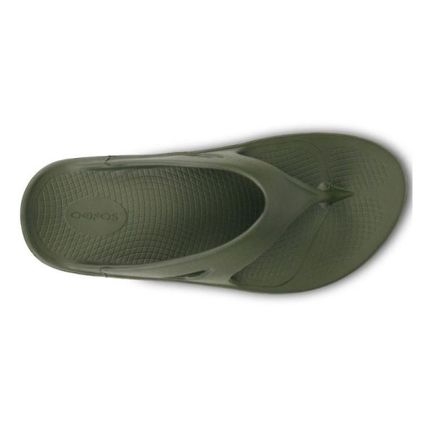 OOFOS WOMEN'S OORIGINAL SANDAL - FOREST GREEN