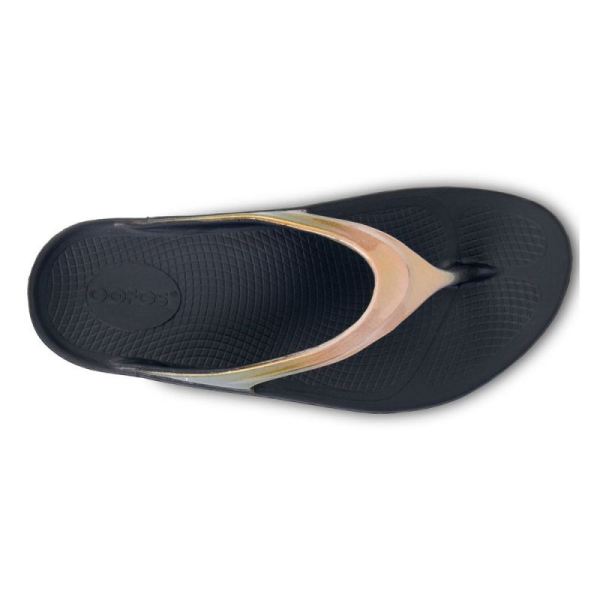 OOFOS WOMEN'S OOLALA LUXE SANDAL - MACCHIATO