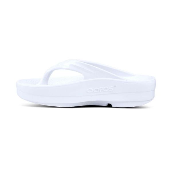 OOFOS WOMEN'S OOMEGA OOLALA SANDAL - WHITE