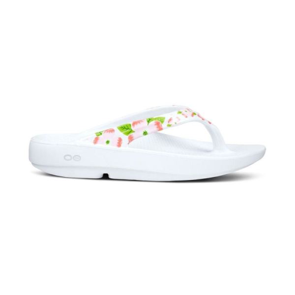 OOFOS WOMEN'S OOLALA LIMITED SANDAL - CHERRY BLOSSOM