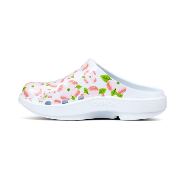 OOFOS WOMEN'S OOCLOOG LIMITED EDITION CLOG - CHERRY BLOSSOM