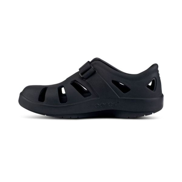 OOFOS MEN'S OOCANDOO SANDAL - BLACK