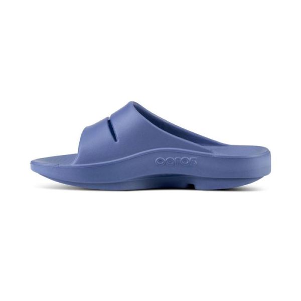 OOFOS MEN'S OOAHH SLIDE SANDAL - WATER DROP