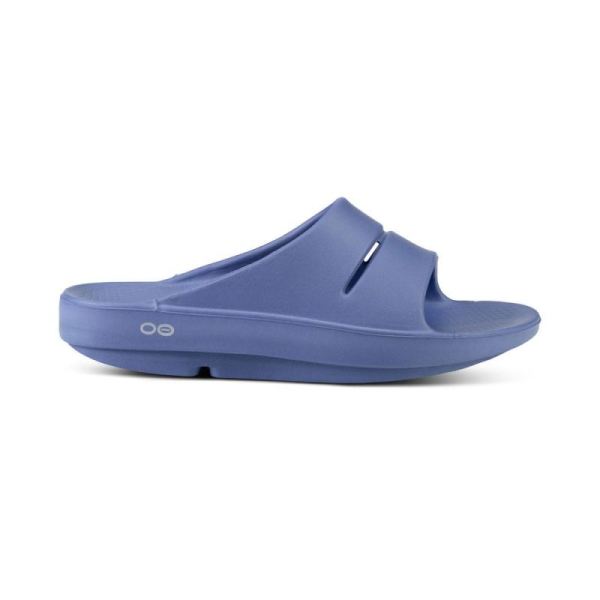 OOFOS WOMEN'S OOAHH SLIDE SANDAL - WATER DROP