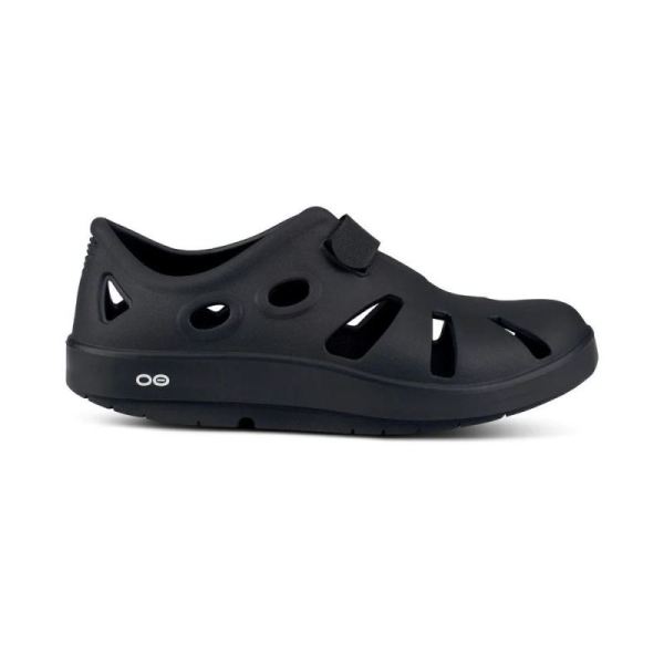 OOFOS MEN'S OOCANDOO SANDAL - BLACK