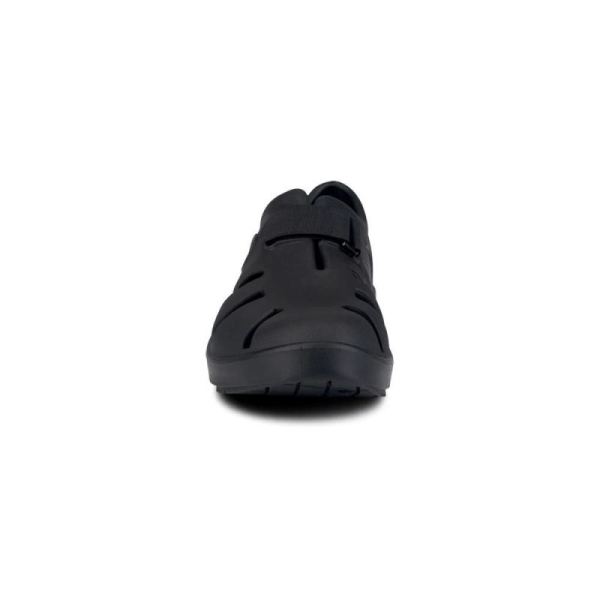 OOFOS MEN'S OOCANDOO SANDAL - BLACK