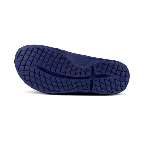 OOFOS WOMEN'S OOAHH SPORT FLEX SANDAL - NAVY