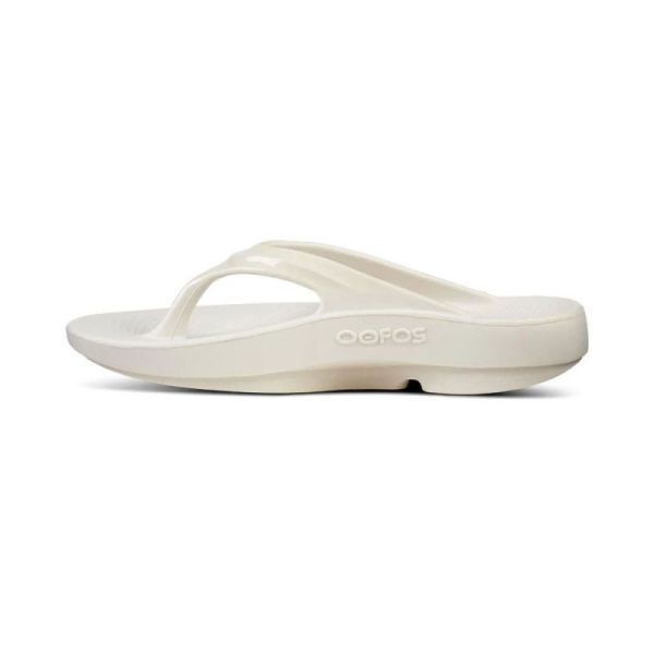 OOFOS WOMEN'S OOLALA SANDAL - IVORY