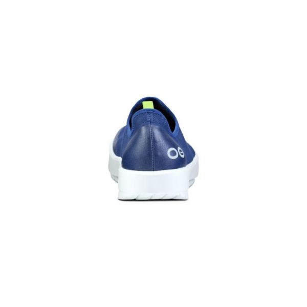 OOFOS WOMEN'S OOMG EEZEE LOW SHOE - NAVY