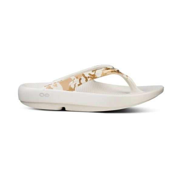 OOFOS WOMEN'S OOLALA LIMITED SANDAL - SAHARA GOLD