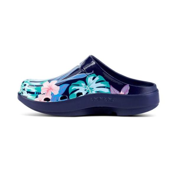 OOFOS WOMEN'S OOCLOOG LIMITED EDITION CLOG - HAWAIIAN FLORA