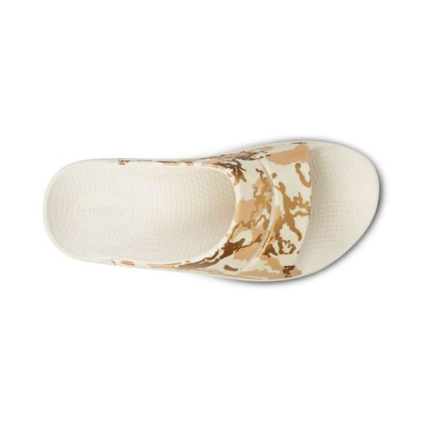 OOFOS WOMEN'S OOAHH LIMITED SLIDE SANDAL - SAHARA GOLD