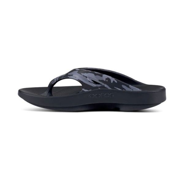 OOFOS MEN'S OORIGINAL SPORT SANDAL - BLACK CAMO