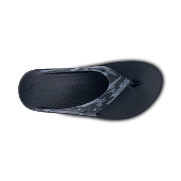 OOFOS MEN'S OORIGINAL SPORT SANDAL - BLACK CAMO