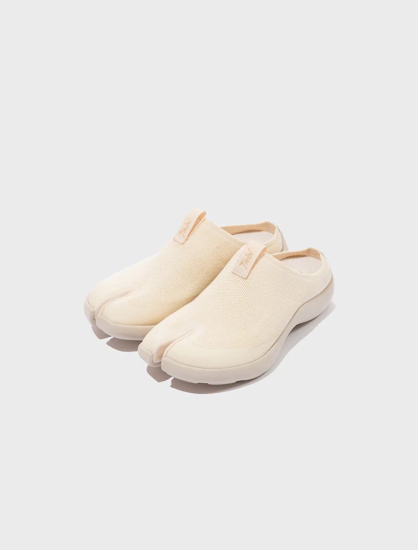 Free Shipping | Tabi Mules Women - Off-white