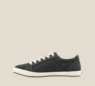 Taos | Women's Star-Charcoal Wash Canvas