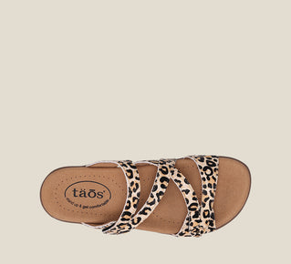 Taos | Women's Double U-Tan Leopard Print