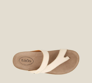 Taos | Women's Lola-Off White Leather