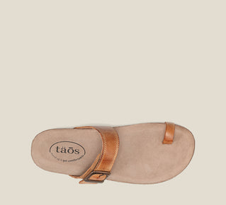 Taos | Women's Toe Ring-Caramel