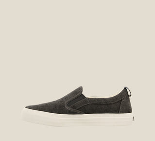 Taos | Women's Rubber Soul-Charcoal Wash Canvas