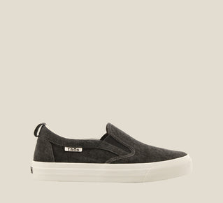 Taos | Women's Rubber Soul-Charcoal Wash Canvas